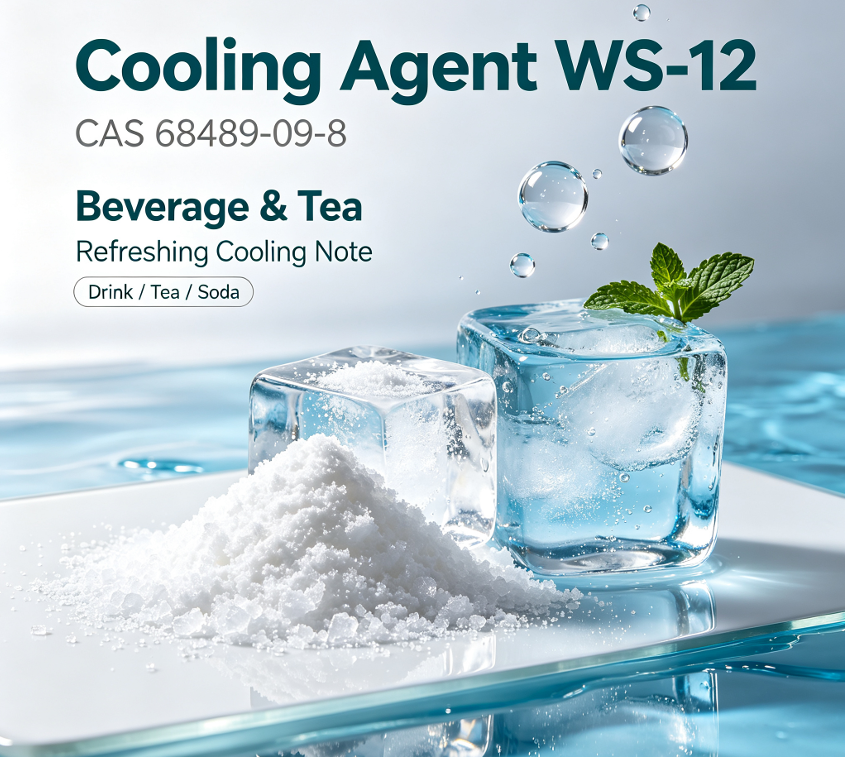 Food Grade WS-12 Cooling Agent for Confectionery and Beverage Industry