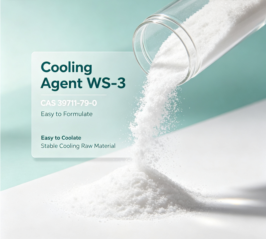 Cooling Agent WS-3 for Chewing Gum: Complete Baisifu Formulation Guide