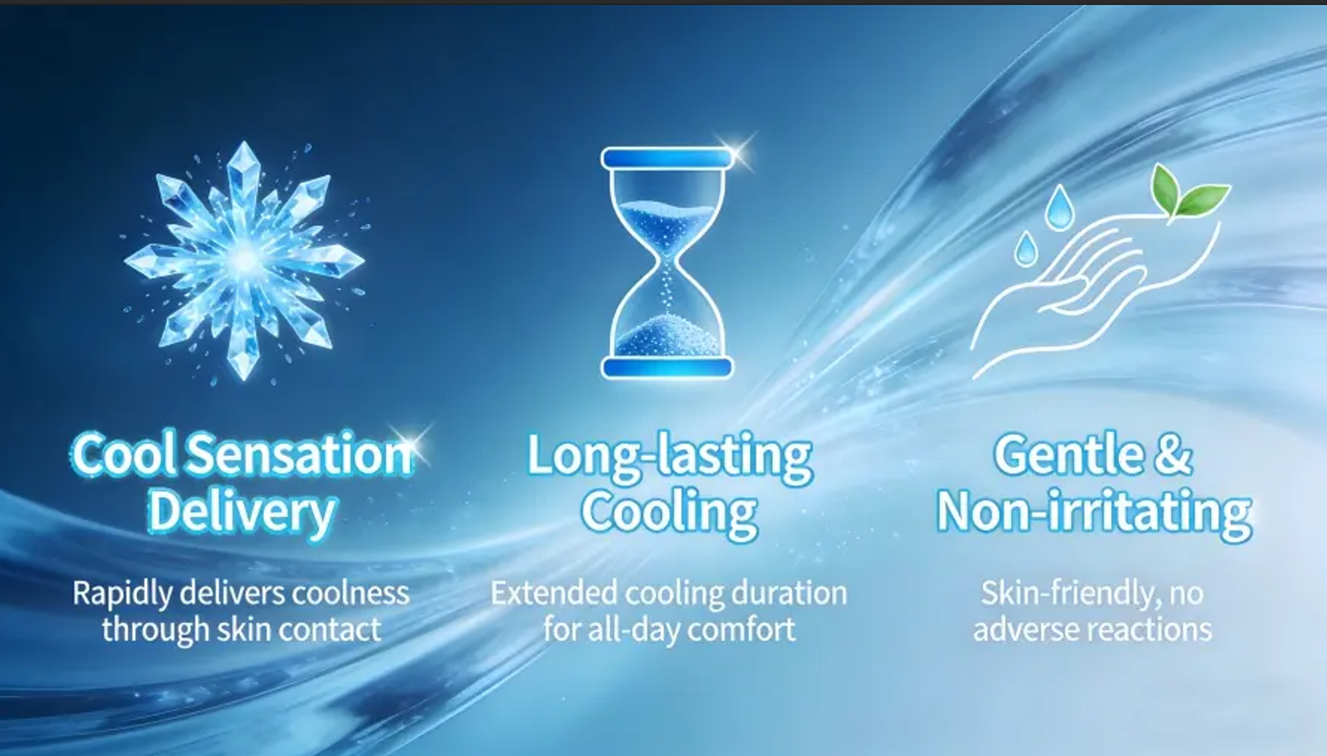 Baisifu Launches Complete Cooling Agent Product Line for Global B2B Buyers